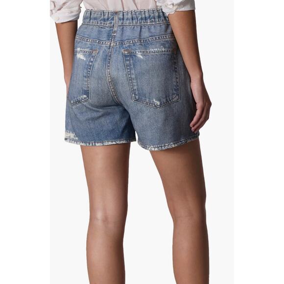 Rag & Bone Miramar Cotton Terry Sweatpant Jean Shorts (L) - Picture 2 of 3